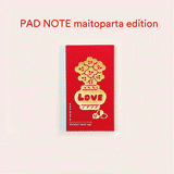 PAD NOTE POCKET "maitoparta" edition