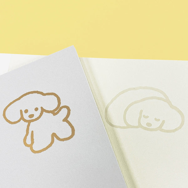[collab. / Teraoka Natsumi] PAD NOTE "DOG" edition. /SQUARE