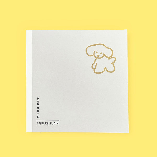 [collab. / Teraoka Natsumi] PAD NOTE "DOG" edition. /SQUARE