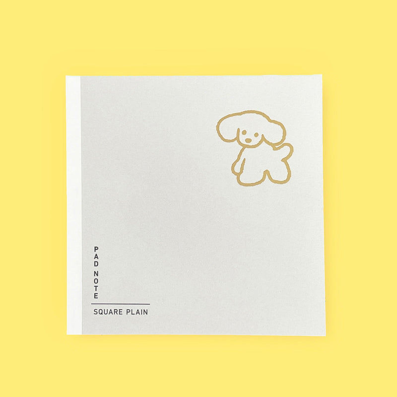 [collab. / Teraoka Natsumi] PAD NOTE "DOG" edition. /SQUARE